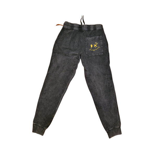 I'm fine. - Vintage Black Joggers